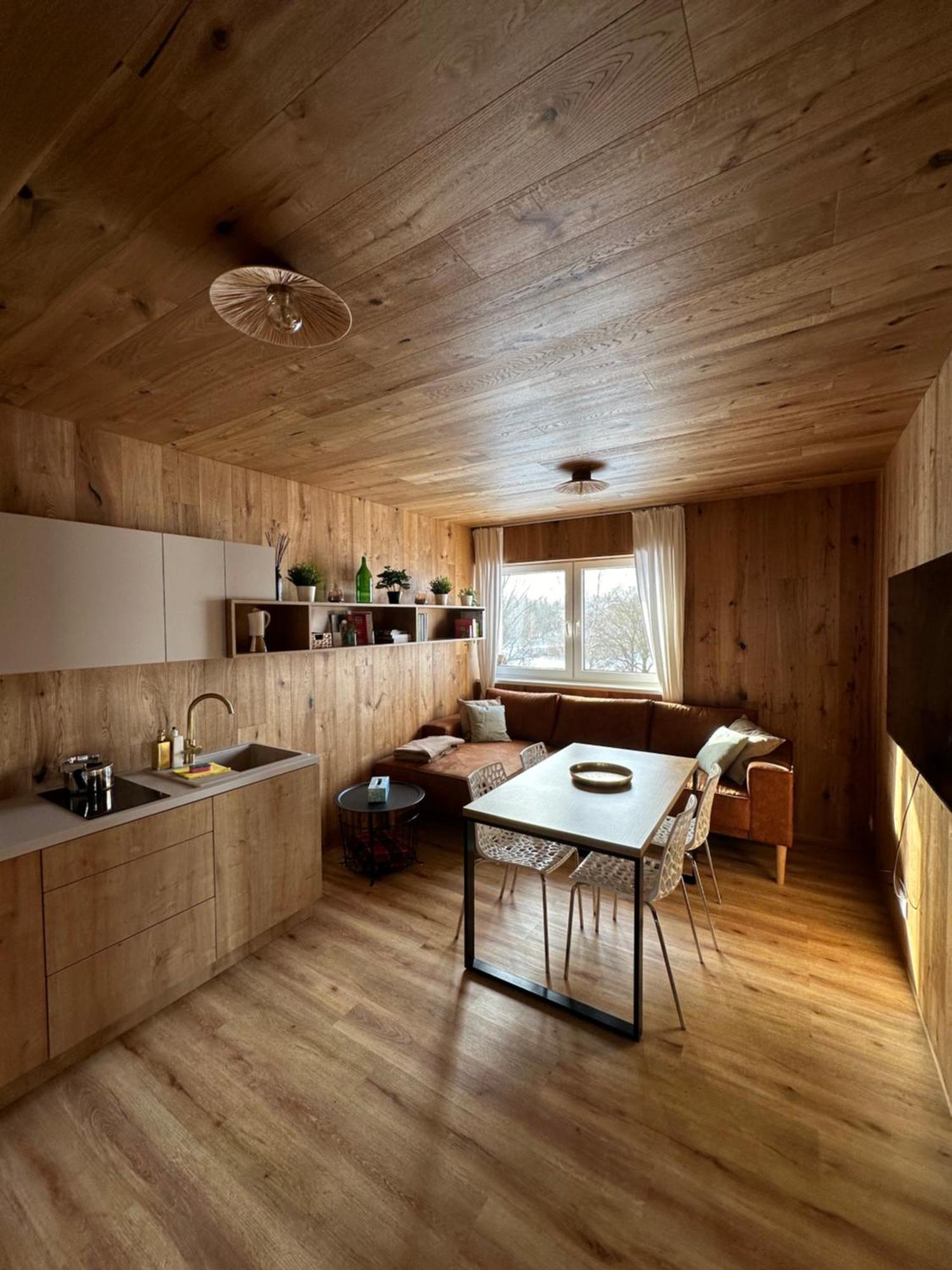 Unique Lipno Apartment Černá v Pošumaví エクステリア 写真